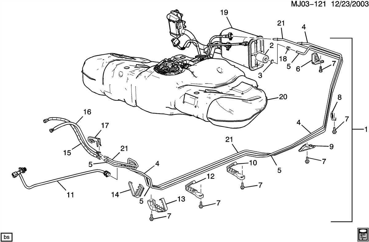 Understanding The Fuel System Of A 2006 Chevy Colorado A Diagrammatic