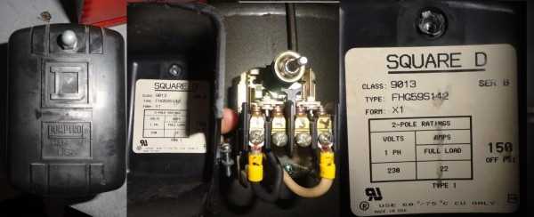 Wiring Diagram For Square D Pressure Switch