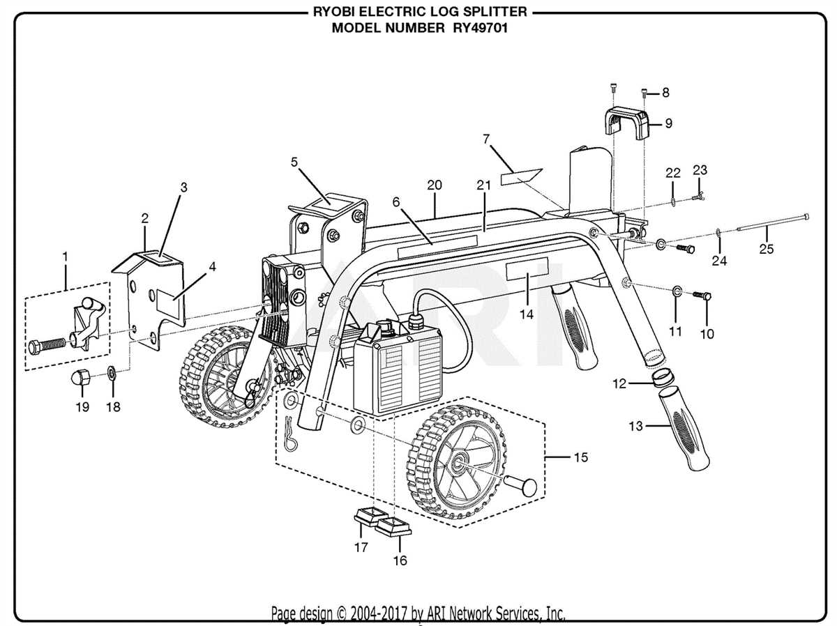 Mtd Log Splitter Parts Ton Diagram