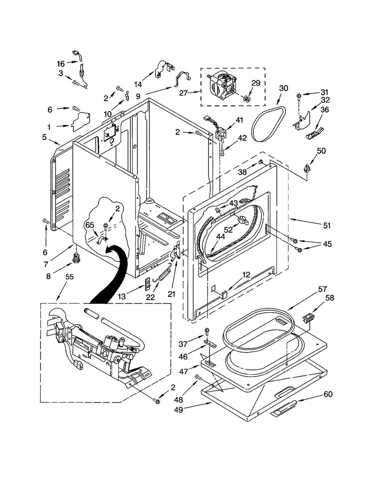 Exploring The Inner Workings Of The Kenmore 80 Series Washing Machine